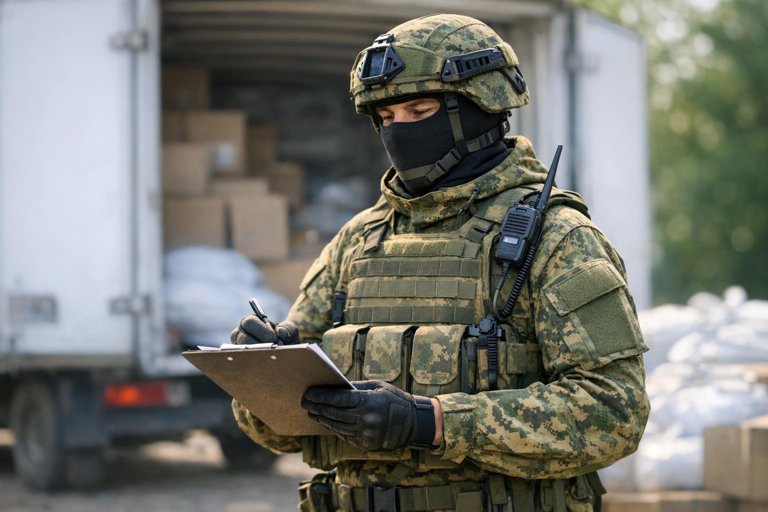 Водитель гуманитарной помощи